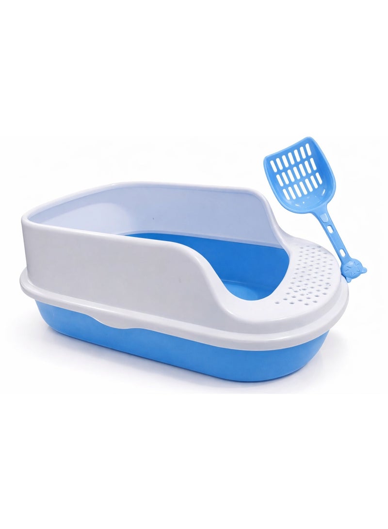 صندوق فضلات قطط فاخر مع مغرفة - Image 1